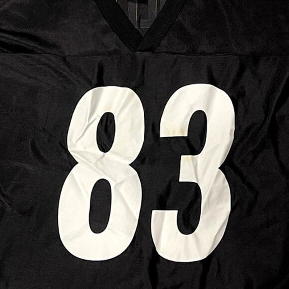Pittsburgh Steelers Heath Miller #83 Team Apparel Black Jersey Size L - Picture 5 of 6